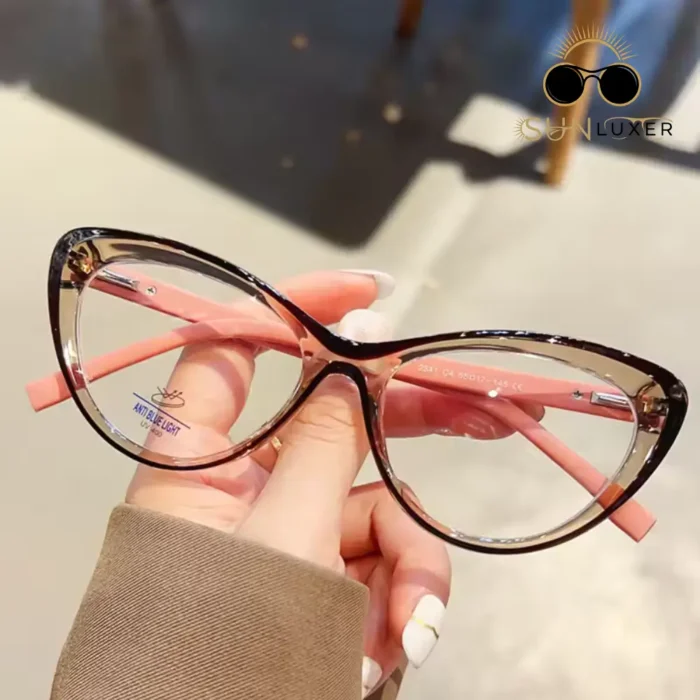 Premium TR90 Cat Eye Eyeglass Frame - Stylish & Comfortable Women’s Eyewear - Image 1